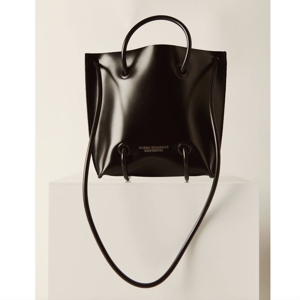 Kozha Numbers Black Utility Bag *Bought from Sample Sale*